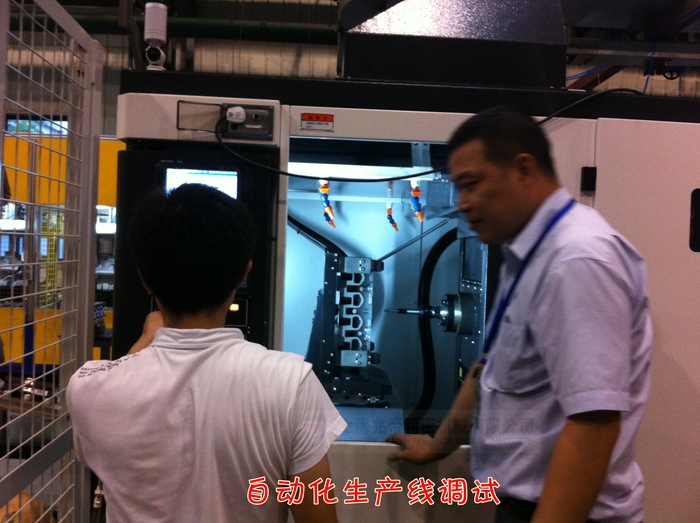 大眾EA211自動(dòng)線調(diào)試現(xiàn)場(chǎng)